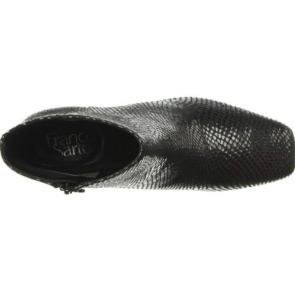 Franco Sarto Women’s Marquee Black Ankle Boot Size 6 - Picture 7 of 15